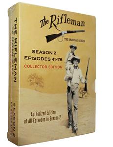 The Rifleman Official Season 2 (Episodes 41 - 76) DVD Box Set
