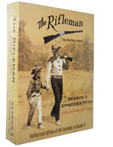 The Rifleman Official Season 3 (Episodes 77 - 110) DVD Box Set
